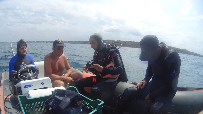 погружение с аквалангом 